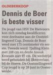 Dennis de Boer wint de Jeugd Bokaal