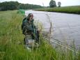 Tjietsche Dijk vist in de natuur