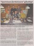 “ Sportvissers de Rietvoorn “ gehuldigd 